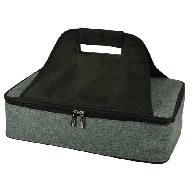 Single Layer Insulated Food Carrier - Charcoal