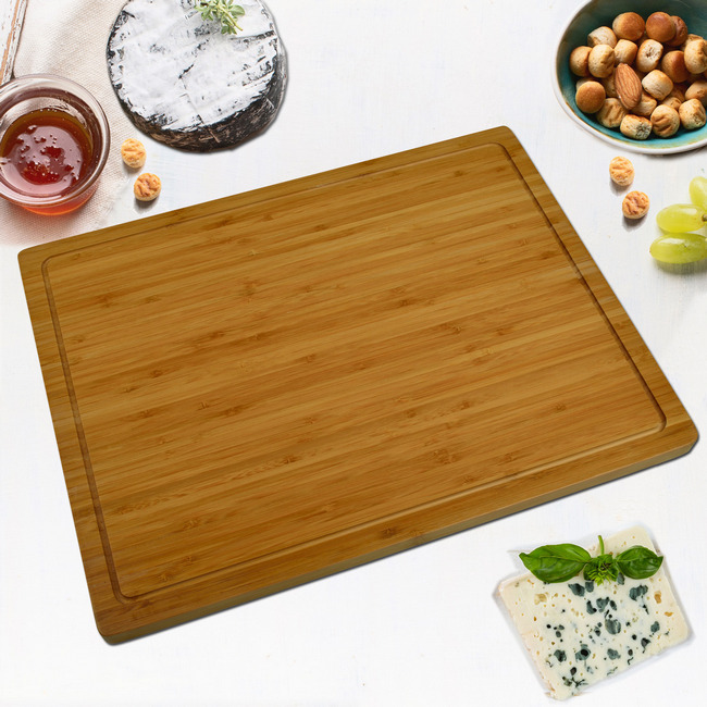 Large Bamboo Cutting/Charcuterie Board 17" x 13"