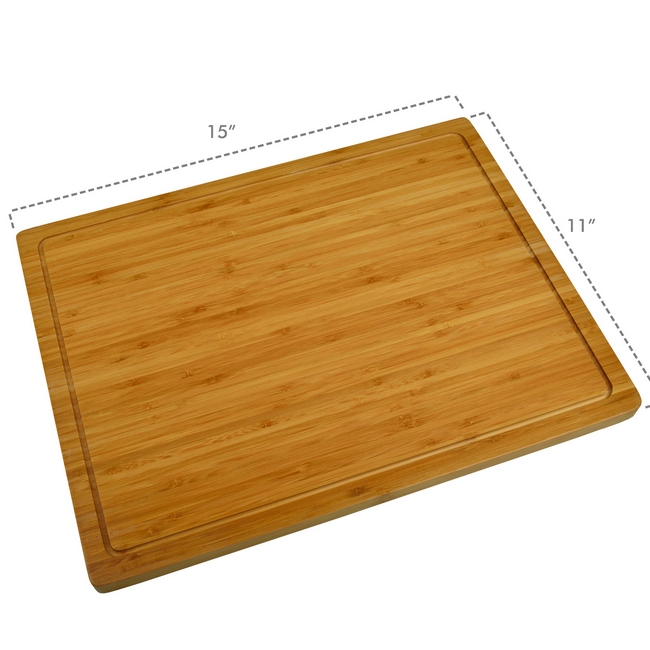 Bamboo Cutting/Charcuterie Board 15" x 11" - Image 3