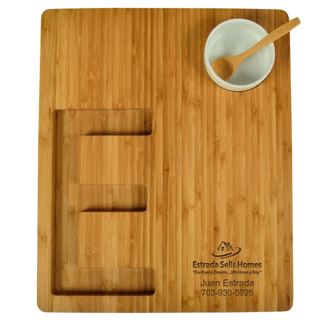 Alphabet Bamboo Cheese/Charcuterie Board - All Letters of the Alphabet Available - Image 7