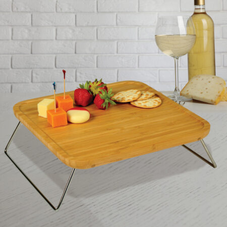 Bamboo Charcuterie Board / Folding Tray