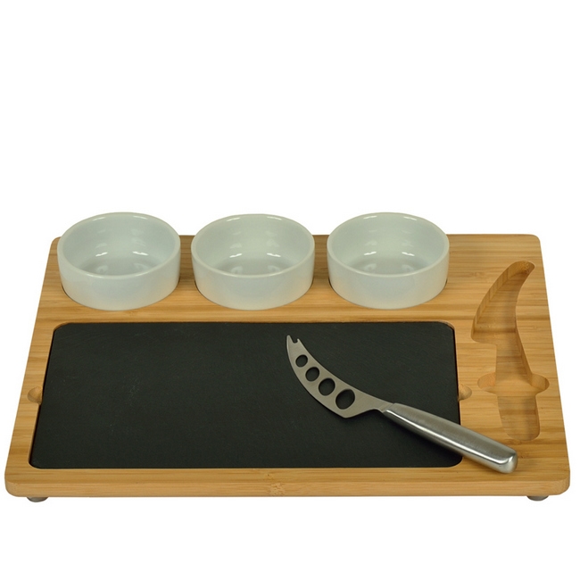 Bamboo/Slate Cheese Platter - Image 6