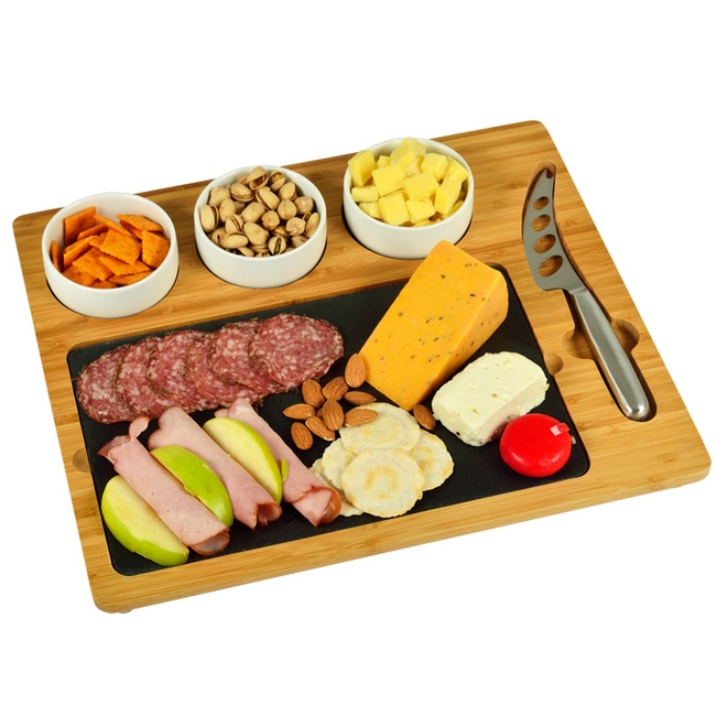 Bamboo/Slate Cheese Platter - Image 7