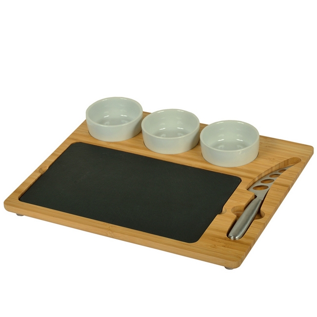 Bamboo/Slate Cheese Platter - Image 8