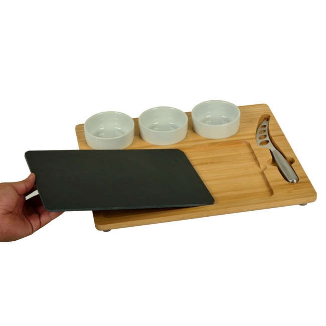 Bamboo/Slate Cheese Platter - Image 5