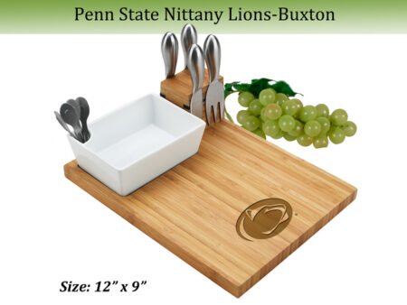 NCAA Penn State Nittany Lions Bamboo Cheese & Charcuterie Board