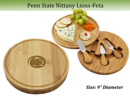 NCAA Penn State Nittany Lions Bamboo Cheese & Charcuterie Board
