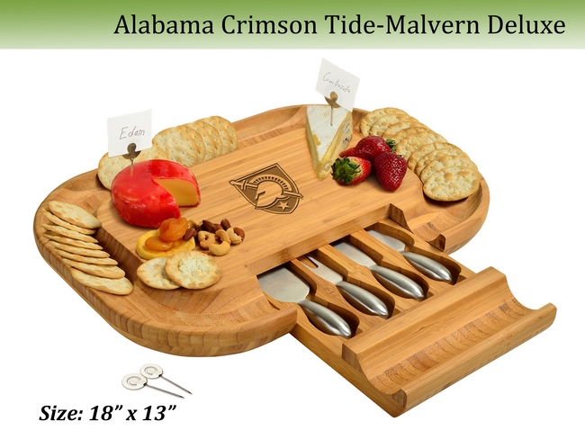 NCAA Army Black knights Bamboo Cheese & Charcuterie Board